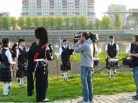Dresden Pipes & Drums bei RTL